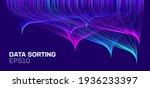 data sorting analytic hud.... | Shutterstock .eps vector #1936233397