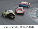 Small photo of Scarperia, 3 April 2022: Alfa Romeo Giulia TZ 1964 driven by unknown in action during Mugello Classic 2022 at Mugello Circuit in Italy.