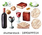 Passover Seder Meal Elements...