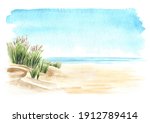 Coastal Dune  Sea Grass  Beach...