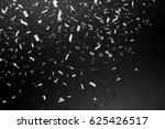falling shiny glitter silver... | Shutterstock .eps vector #625426517