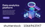 data analytics platform... | Shutterstock .eps vector #1066963547