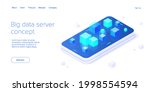 big data technology in... | Shutterstock .eps vector #1998554594