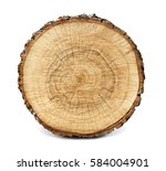 Large Circular Piece Of Wood...