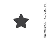 star icon. sign design | Shutterstock .eps vector #567755044