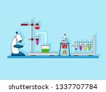 education and science concept.... | Shutterstock .eps vector #1337707784