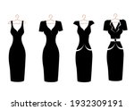 Set Of Silhouettes Of Classic...
