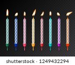 Birthday Cake Candles With...