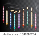 Birthday Candles With Fire Ans...