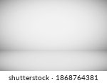 empty abstract plain grey... | Shutterstock .eps vector #1868764381