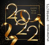 happy new year greeting card... | Shutterstock .eps vector #1949581771