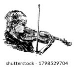 sketch of the classical... | Shutterstock .eps vector #1798529704