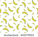 Banana Seamless Pattern. 