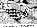 vector pattern. abstract... | Shutterstock .eps vector #2155497797