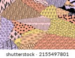 vector pattern. abstract... | Shutterstock .eps vector #2155497801