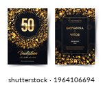 50th years birthday vector... | Shutterstock .eps vector #1964106694