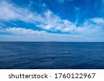 Blue Sea And Sky Background ...