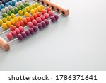 School Abacus With Colorful...