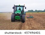 Small photo of Belarus, Bobruisk district, September 9: Competitions ploughmen. One of the participants of the contest., September 9, 2015 in Bobruisk district, Belarus.