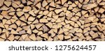 Wall Firewood  Background Of...