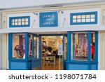 Small photo of New Jersey, NJ, October 6 2018:Janie and Jack store front, Children's Clothing and Newborn Clothing at Janie and Jack