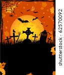 grunge halloween night... | Shutterstock . vector #62570092