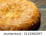 traditional usbek flatbread... | Shutterstock . vector #2115382097
