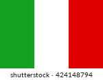 flag italy | Shutterstock .eps vector #424148794