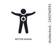 better human isolated icon.... | Shutterstock .eps vector #1342760591
