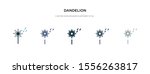 Dandelion Icon In Different...