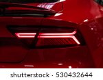 Car red taillights