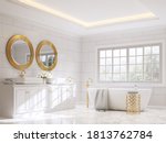 Classical Style Bathroom 3d...