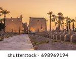 Twilight From Luxor Temple
