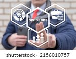 Concept of dividends. Dividend growth or increase dividend. A dividend is a payment made by a corporation to its shareholders as a distribution of profits. Saving money. Dividend tax.