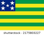 Flag Of Goias State  Federative ...