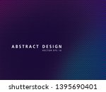 abstract halftone dotted... | Shutterstock .eps vector #1395690401