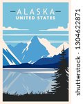 Alaska Retro Poster. Usa Travel ...