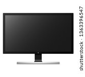realistic computer monitor ... | Shutterstock .eps vector #1363396547