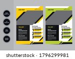 home repair flyer design... | Shutterstock .eps vector #1796299981