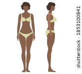 female anatomy human character  ... | Shutterstock .eps vector #1853100841