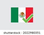 illustrated flag for the... | Shutterstock .eps vector #2022980351