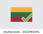 illustrated flag for the... | Shutterstock .eps vector #2022981041