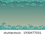 cloud with sky illustration... | Shutterstock .eps vector #1930477031