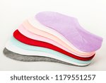 side view of set of new pairs... | Shutterstock . vector #1179551257