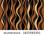 seamless abstract striped wavy... | Shutterstock .eps vector #1825585301