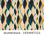 seamless abstract striped  wavy ... | Shutterstock .eps vector #1924447121