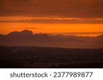 Small photo of The Landscape from the Wat Phra Bat Phu Pha Daeng North of the City of Lampang in the Province of Lampang in North Thailand. Thailand, Lampang, November, 2016