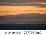 Small photo of The Landscape from the Wat Phra Bat Phu Pha Daeng North of the City of Lampang in the Province of Lampang in North Thailand. Thailand, Lampang, November, 2016