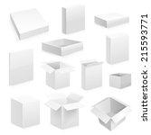box set. vector web | Shutterstock .eps vector #215593771