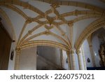 Small photo of Villegas, Burgos, Spain. February 10, 2023. Interior of the Gothic church of Villegas, Burgos, Spain.